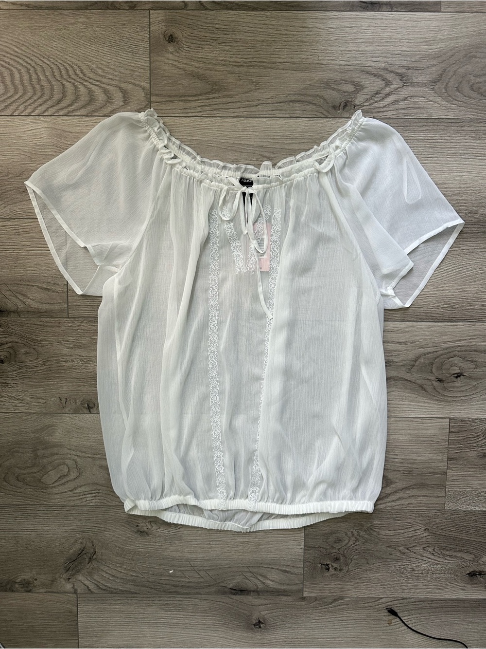 Torrid White Blouse